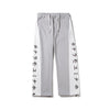 leg sweatpants loose knitted trousers