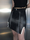 denim summer high waist Short skirt