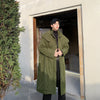 Cargo pocket finish utility style raised neck Gothic high fashion jacket in 2 colors