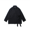 Japanese trimmed trench coat loose fit Korean fashion suit collar blazer jacket