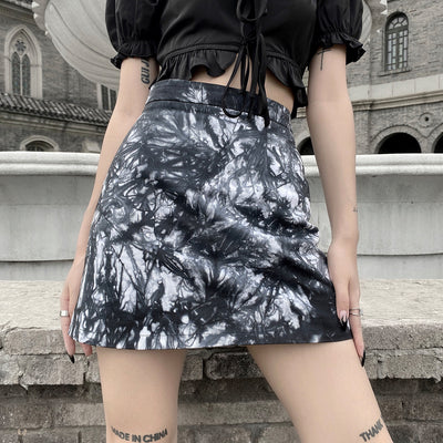 summer high waist a-line skirt